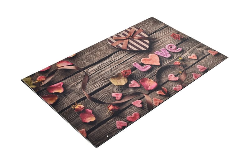 Dörrmatta Romantiline 45x70 cm - Flerfärgad - Textil & mattor - Matta - Utomhusmatta - Dörrmatta & entrématta