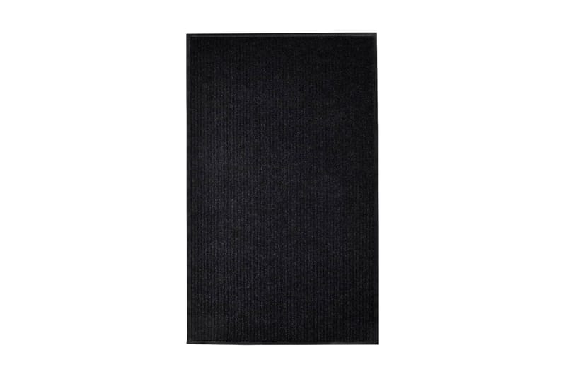 Dörrmatta svart 120x220 cm PVC - Svart - Dörrmatta & entrématta