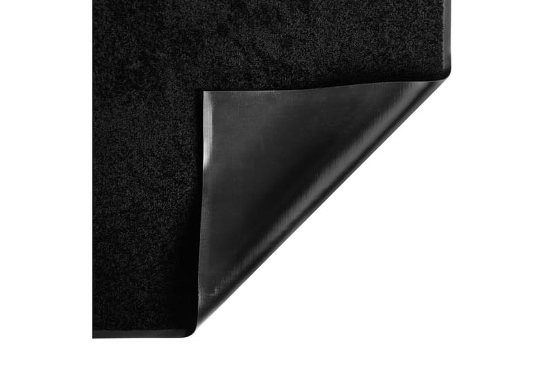 Dörrmatta svart 80x120 cm - Svart - Dörrmatta & entrématta