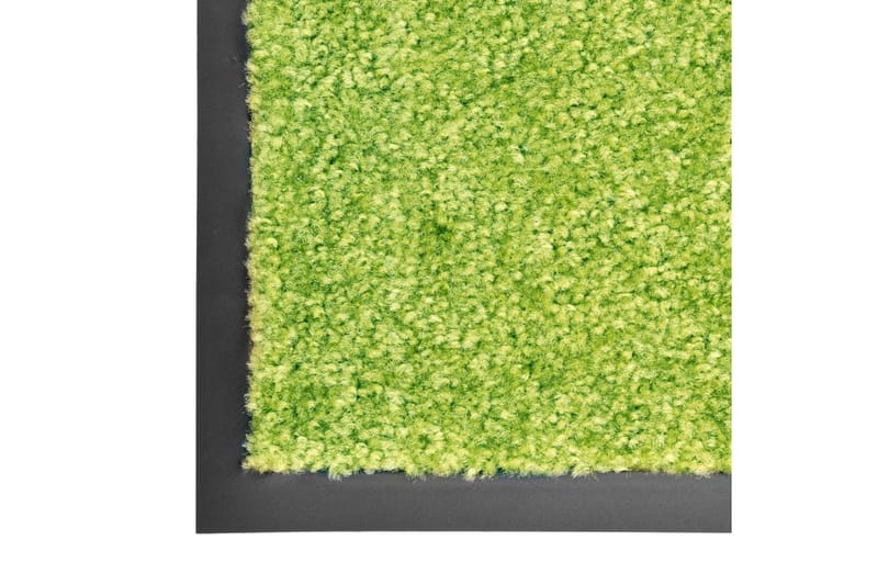 Dörrmatta tvättbar grön 60x90 cm - Grön - Dörrmatta & entrématta