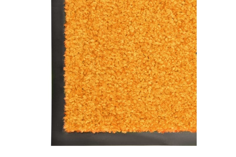 Dörrmatta tvättbar orange 90x150 cm - Orange - Dörrmatta & entrématta