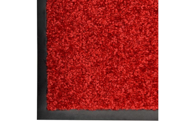 Dörrmatta tvättbar röd 120x180 cm - Röd - Dörrmatta & entrématta