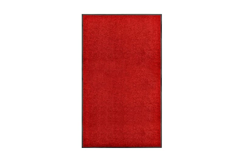 Dörrmatta tvättbar röd 90x150 cm - Röd - Dörrmatta & entrématta