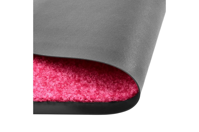 Dörrmatta tvättbar rosa 60x90 cm - Rosa - Dörrmatta & entrématta