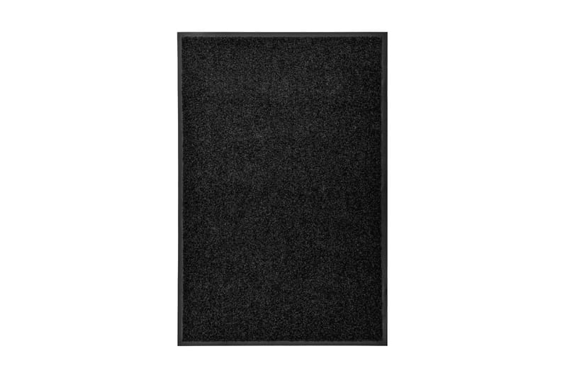 Dörrmatta tvättbar svart 60x90 cm - Svart - Dörrmatta & entrématta