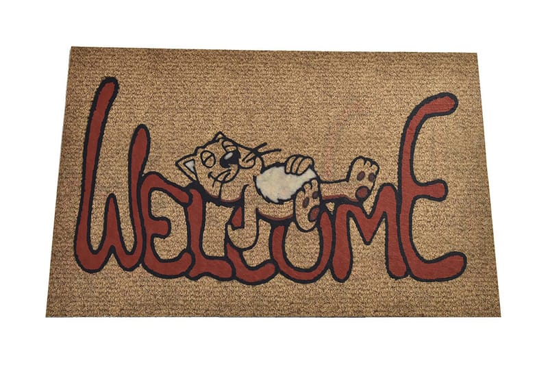 Dörrmatta Welkom 45x70 cm - Flerfärgad - Textil & mattor - Matta - Utomhusmatta - Dörrmatta & entrématta