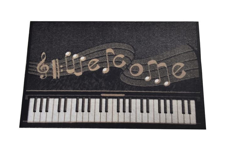 Dörrmatta Piyano 45x70 cm - Flerfärgad - Dörrmatta & entrématta - Små mattor