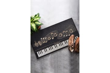 Dörrmatta Piyano 45x70 cm - Flerfärgad - Textil & mattor - Matta - Utomhusmatta - Dörrmatta & entrématta