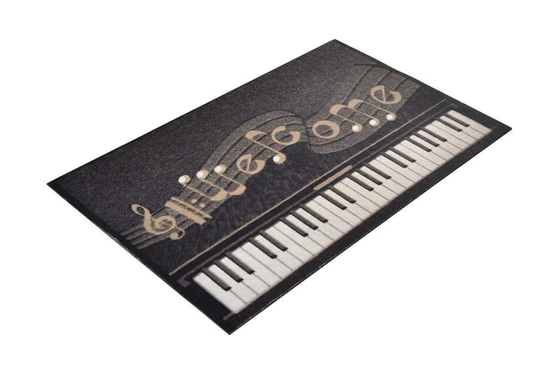 Dörrmatta Piyano 45x70 cm - Flerfärgad - Textil & mattor - Matta - Utomhusmatta - Dörrmatta & entrématta