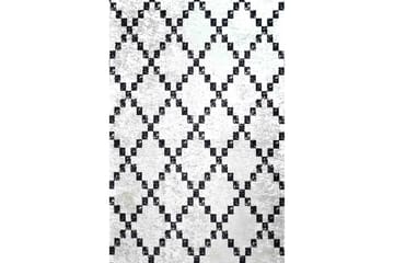 Entrematta Duglass 80x200 cm - Vit/Svart/Sammet - Textil & mattor - Matta - Utomhusmatta - Dörrmatta & entrématta