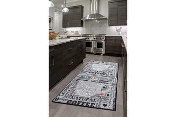 Entrematta Fincan 60x140 cm - Grå/Sammet - Textil & mattor - Matta - Utomhusmatta - Dörrmatta & entrématta