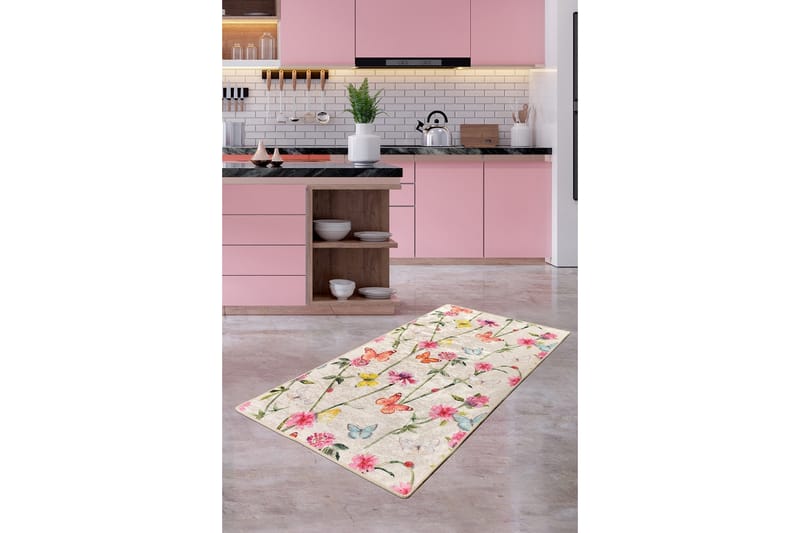 Entrematta Haldun 80x200 cm - Flerfärgad/Sammet - Textil & mattor - Matta - Utomhusmatta - Dörrmatta & entrématta