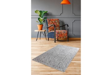 Entrematta Hemangie 60x140 cm - Grå/Sammet - Textil & mattor - Matta - Utomhusmatta - Dörrmatta & entrématta