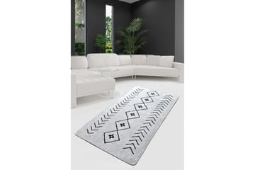 Entrematta Kezban 80x200 cm - Beige/Svart/Sammet - Textil & mattor - Matta - Utomhusmatta - Dörrmatta & entrématta