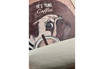 Entrematta Koffie 60x140 cm - Flerfärgad/Sammet - Textil & mattor - Matta - Utomhusmatta - Dörrmatta & entrématta