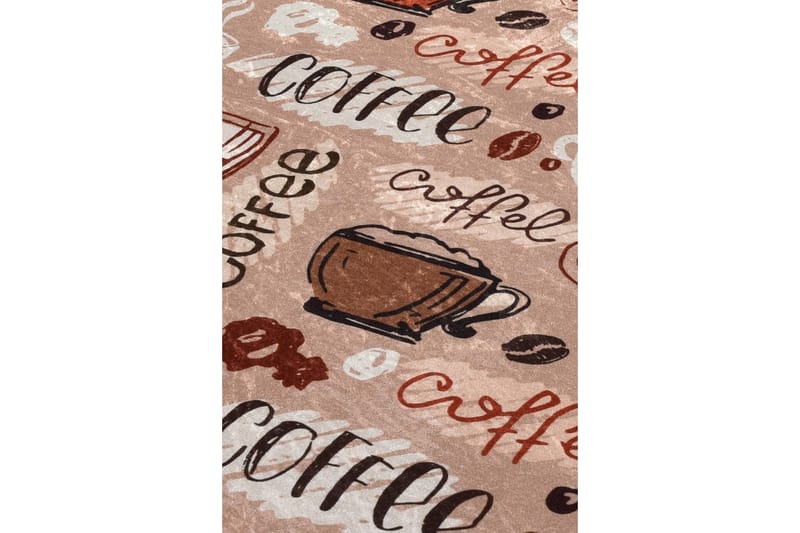 Entrematta Koffie 80x200 cm - Flerfärgad/Sammet - Textil & mattor - Matta - Utomhusmatta - Dörrmatta & entrématta