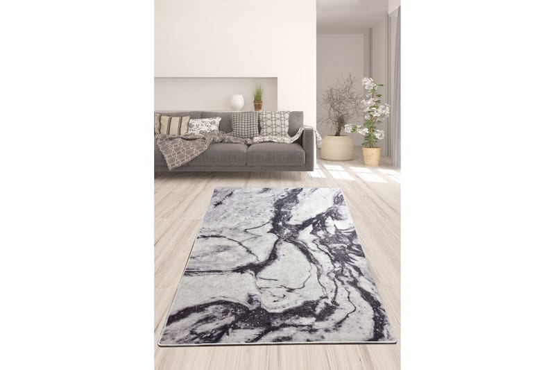 Entrematta Mermer 80x200 cm - Flerfärgad/Sammet - Textil & mattor - Matta - Utomhusmatta - Dörrmatta & entrématta