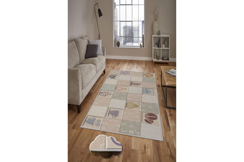 Entrematta Tenzile 80x200 cm - Flerfärgad - Textil & mattor - Matta - Utomhusmatta - Dörrmatta & entrématta