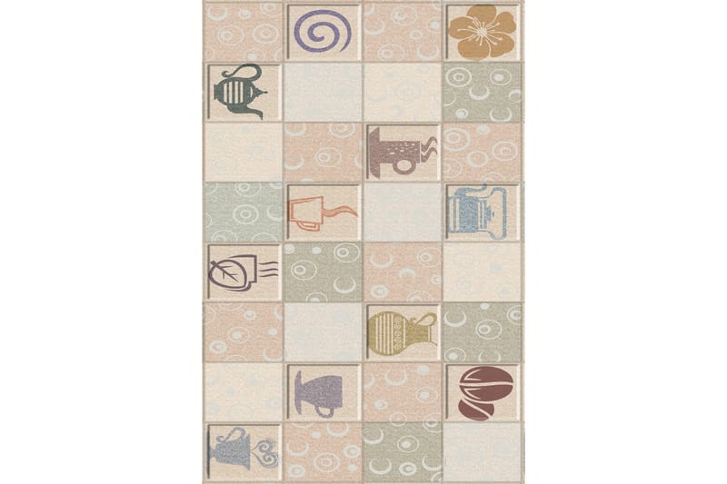 Entrematta Tenzile 80x200 cm - Flerfärgad - Textil & mattor - Matta - Utomhusmatta - Dörrmatta & entrématta