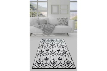 Entrematta Vogue 80x200 cm - Vit/Svart/Sammet - Textil & mattor - Matta - Utomhusmatta - Dörrmatta & entrématta