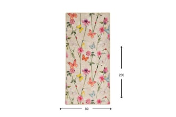 Fikret Entrematta 80x200 cm - Flerfärgad/Sammet - Textil & mattor - Matta - Utomhusmatta - Dörrmatta & entrématta