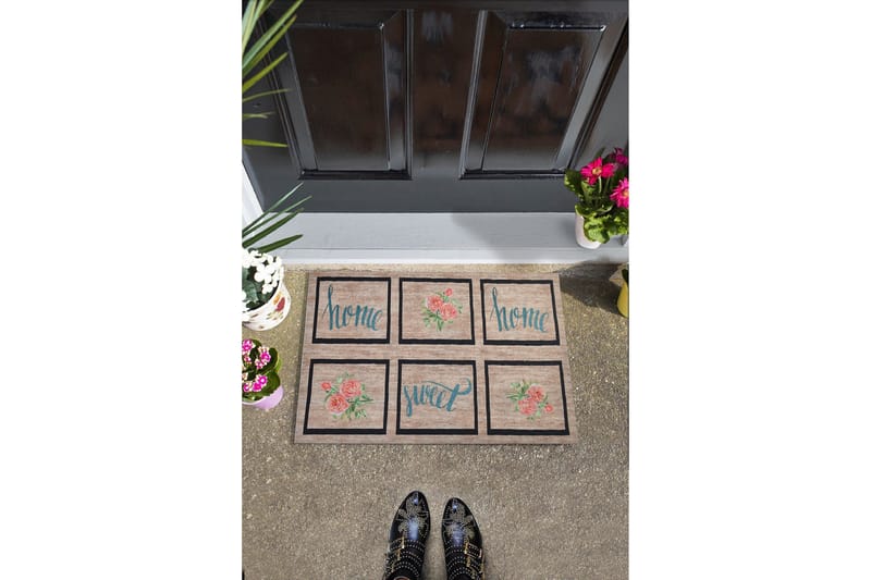 Hasiera Dörrmatta 45x70 cm - Flerfärgad - Textil & mattor - Matta - Utomhusmatta - Dörrmatta & entrématta