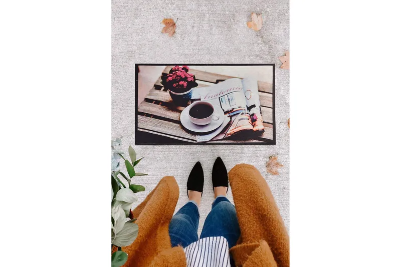 Koralas Dörrmatta 45x70 cm - Flerfärgad - Textil & mattor - Matta - Utomhusmatta - Dörrmatta & entrématta