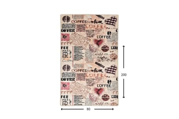 Kouhii Entrematta 80x200 cm - Flerfärgad/Sammet - Textil & mattor - Matta - Utomhusmatta - Dörrmatta & entrématta