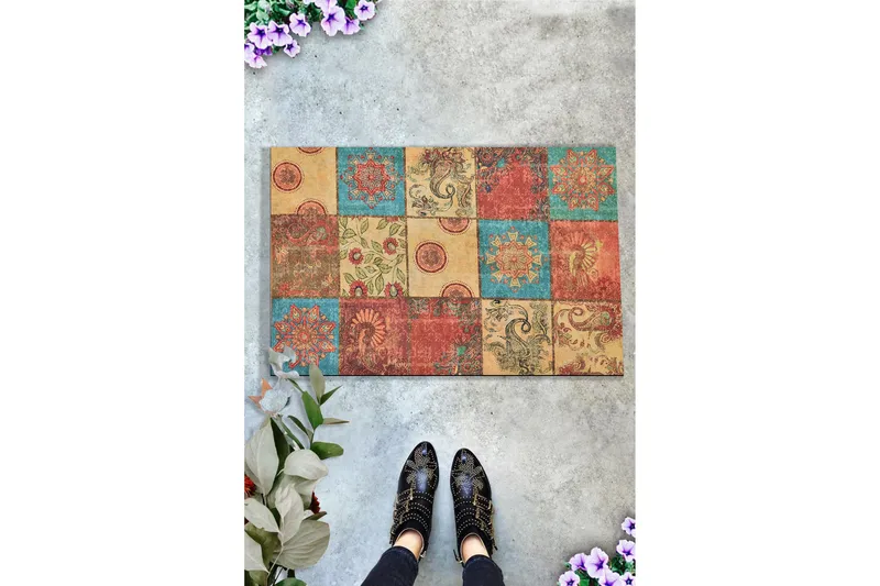 Meravella Dörrmatta 45x70 cm - Flerfärgad - Textil & mattor - Matta - Utomhusmatta - Dörrmatta & entrématta