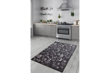 Mikino Entrematta 80x200 cm - Svart/Sammet - Textil & mattor - Matta - Utomhusmatta - Dörrmatta & entrématta