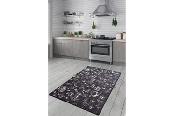 Mikino Entrematta 80x200 cm - Svart/Sammet - Textil & mattor - Matta - Utomhusmatta - Dörrmatta & entrématta