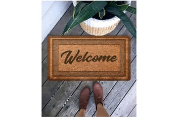 Nitasha Dörrmatta 45x65 cm Rektangulär - Brun - Textil & mattor - Matta - Utomhusmatta - Dörrmatta & entrématta