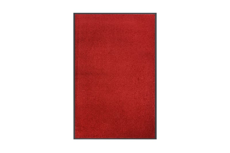Dörrmatta röd 80x120 cm - Röd - Dörrmatta & entrématta