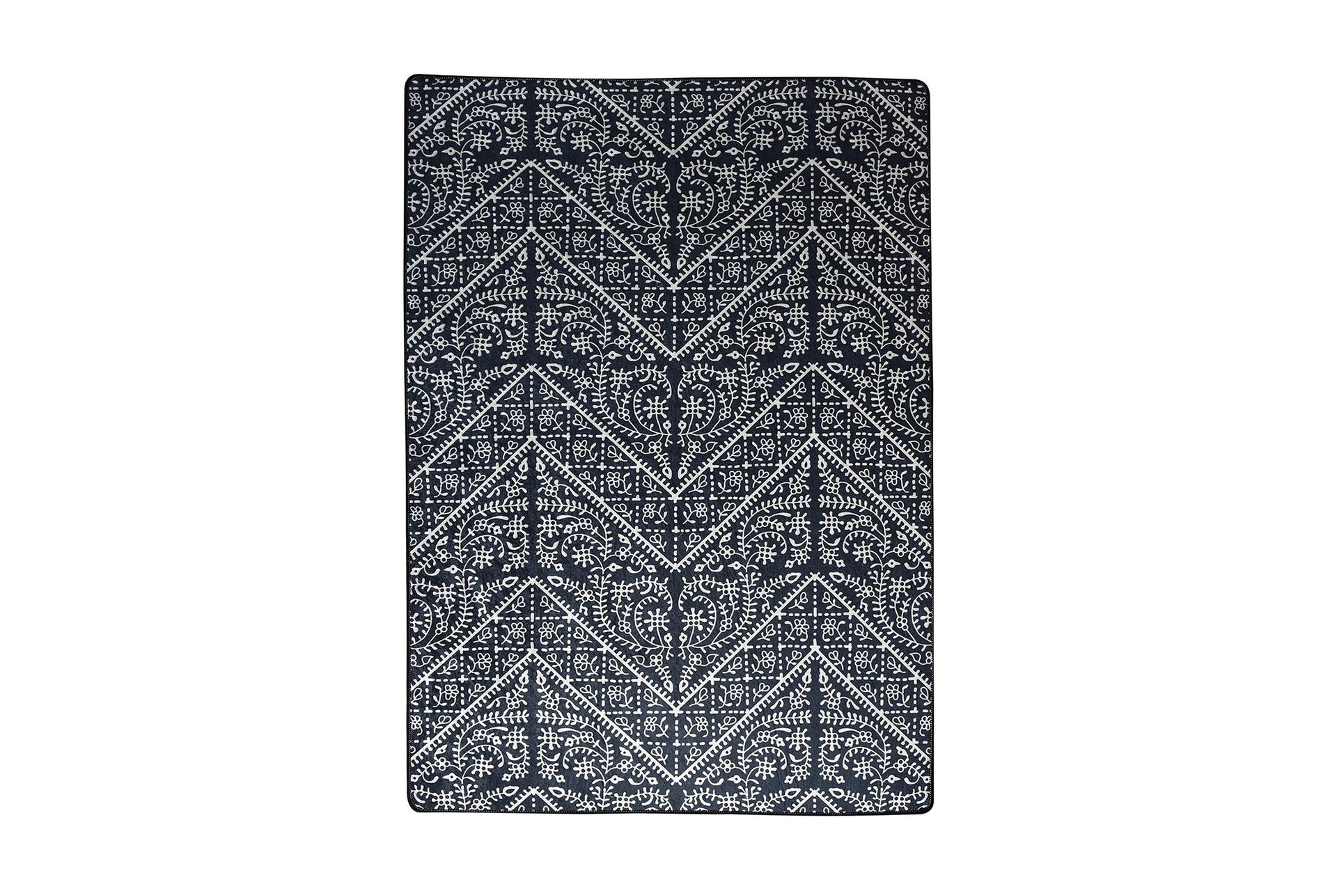 Assaggie Entrematta 60x140 cm - Svart/Sammet