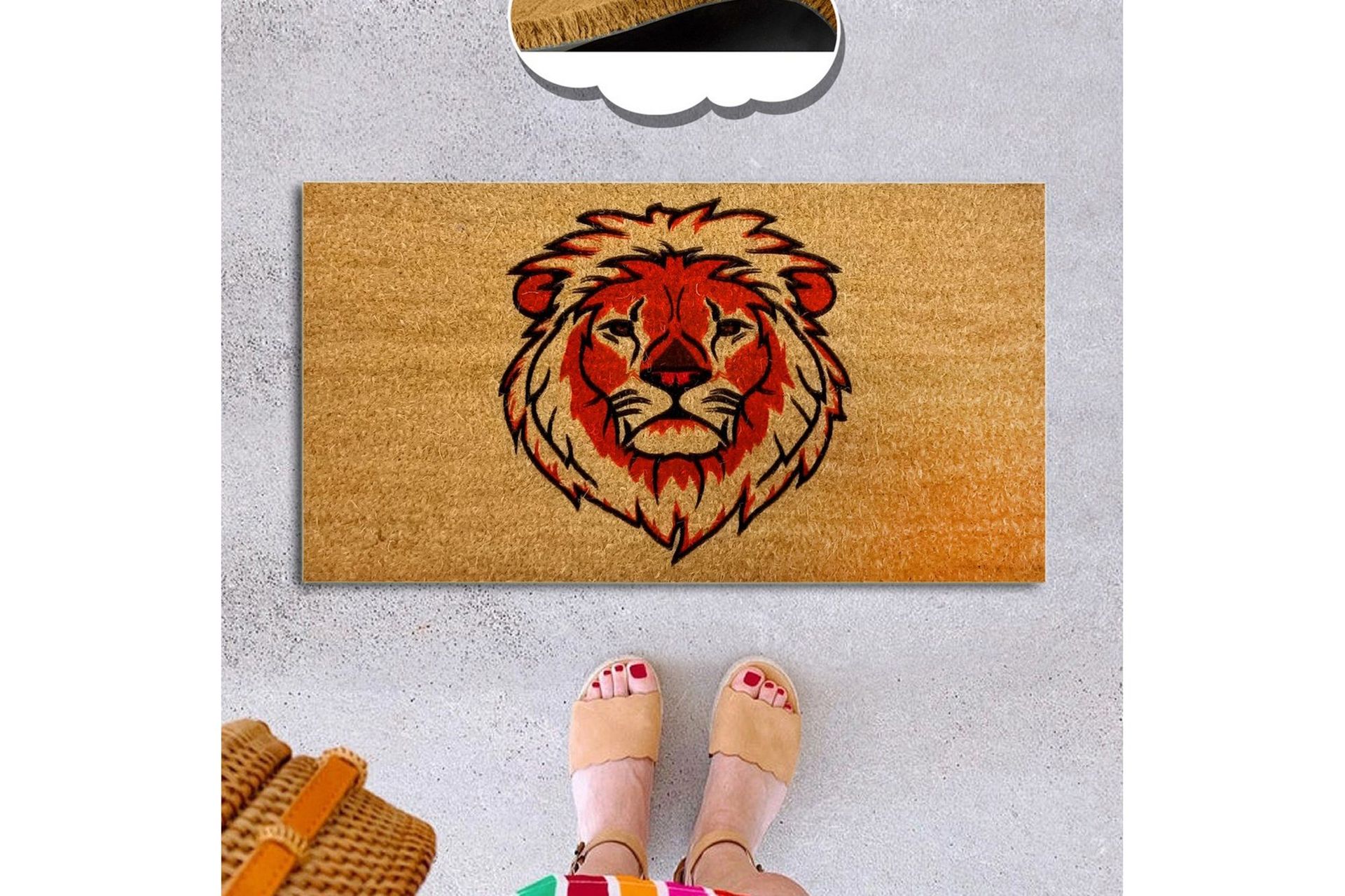 Chilai D&ouml;rrmatta 40x60 cm - PVC/Multif&auml;rgad