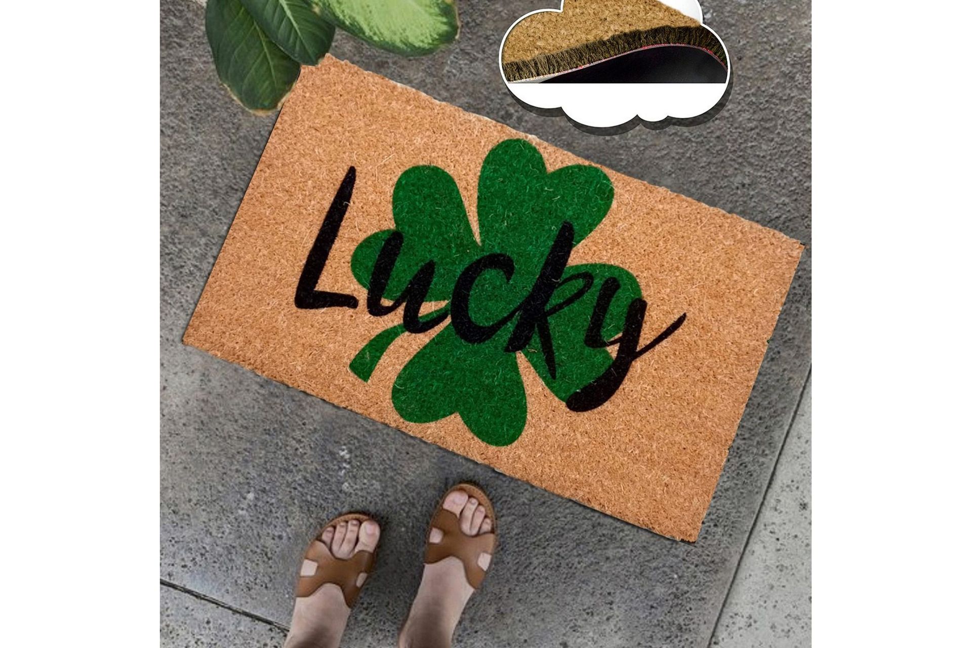 chilai dörrmatta 40x60 cm - pvc/multifärgad