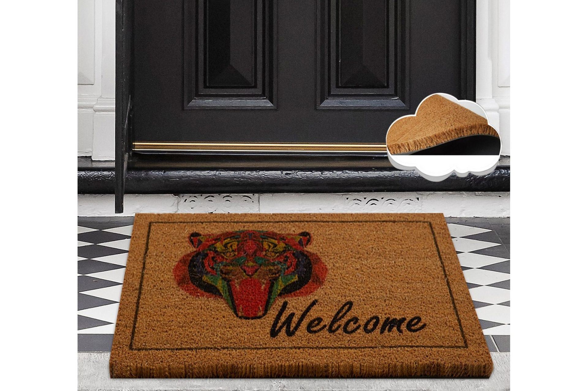 Chilai D&ouml;rrmatta 40x60 cm - PVC/Multif&auml;rgad