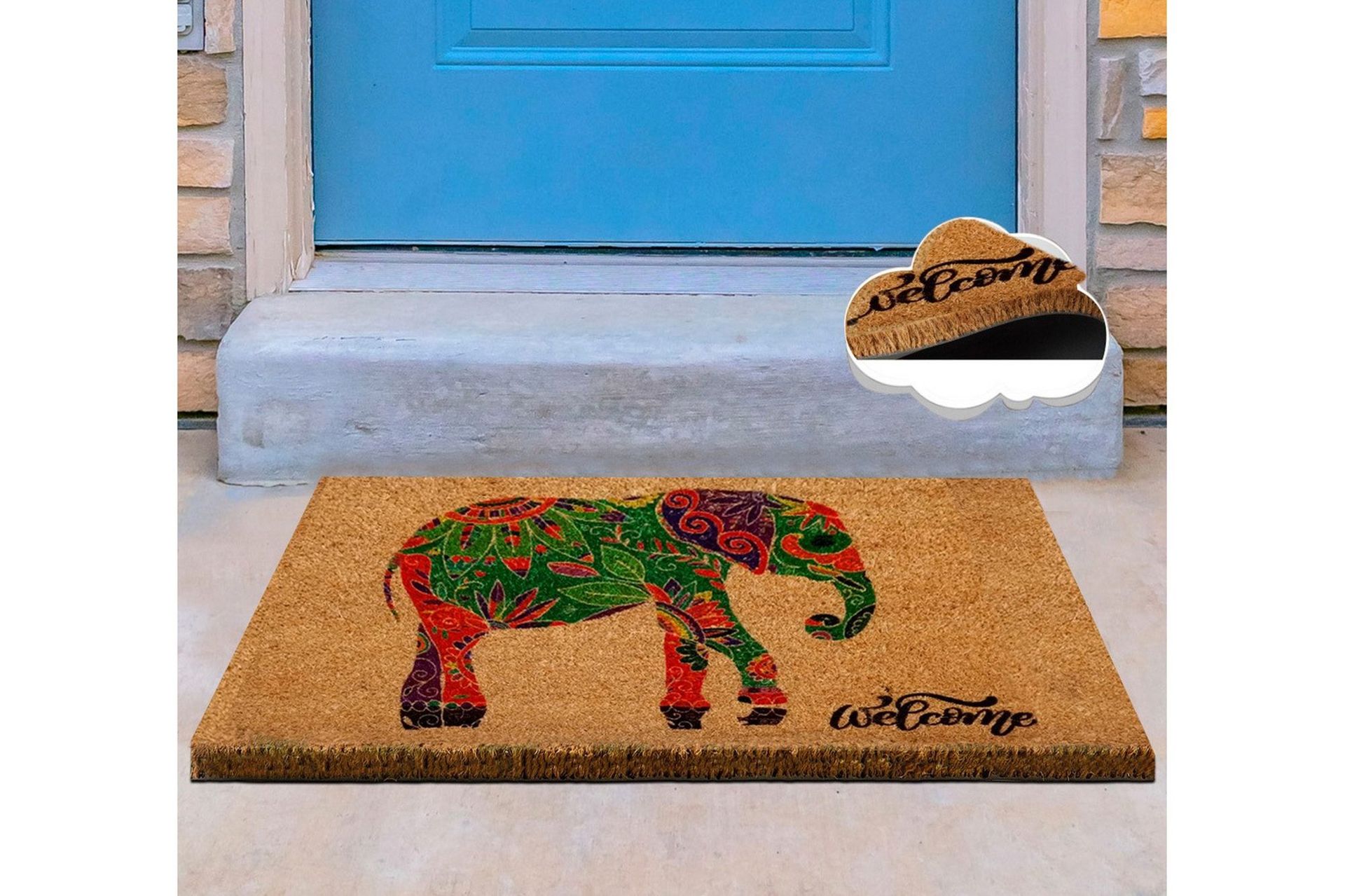 Chilai D&ouml;rrmatta 40x60 cm - PVC/Multif&auml;rgad