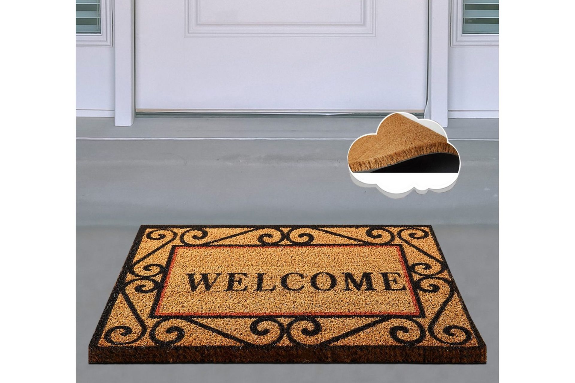 Chilai D&ouml;rrmatta 40x60 cm - PVC/Multif&auml;rgad