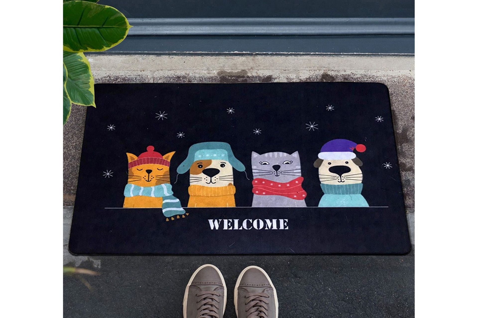 Chilai D&ouml;rrmatta 45x70 cm - PVC/Multif&auml;rgad