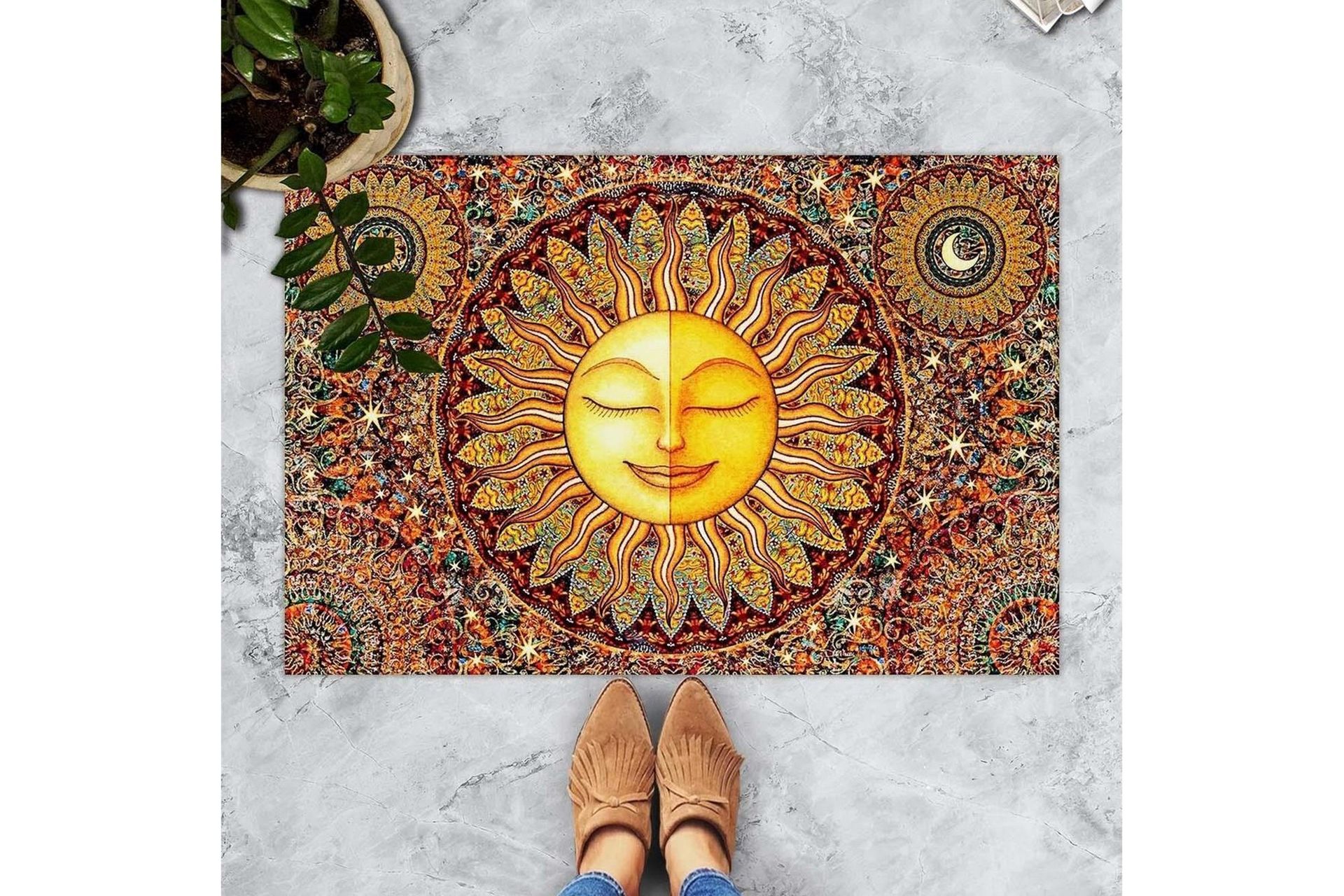 chilai dörrmatta 45x70 cm - pvc/multifärgad