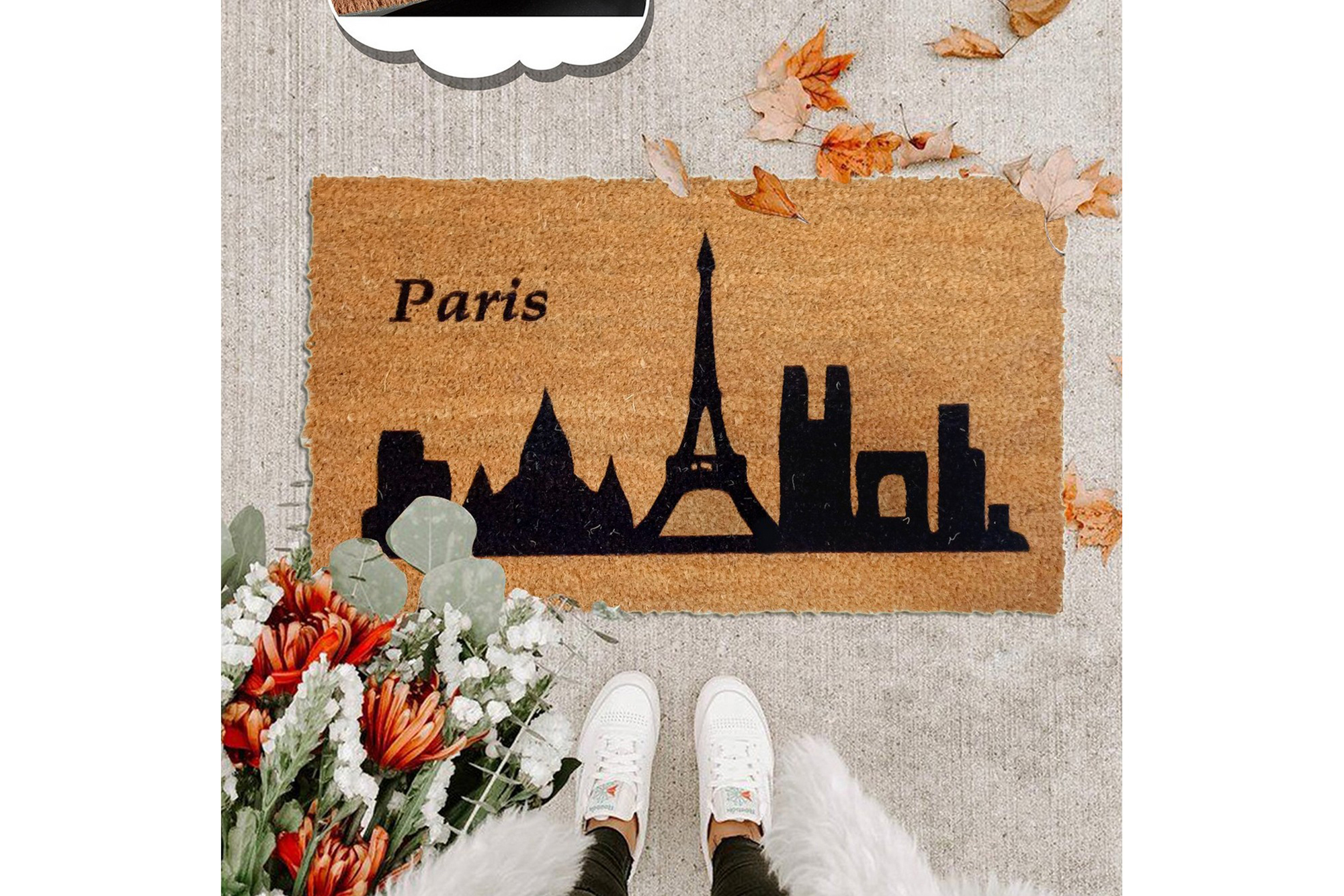 dörrmatta chilai 40x60 cm - pvc/multifärgad