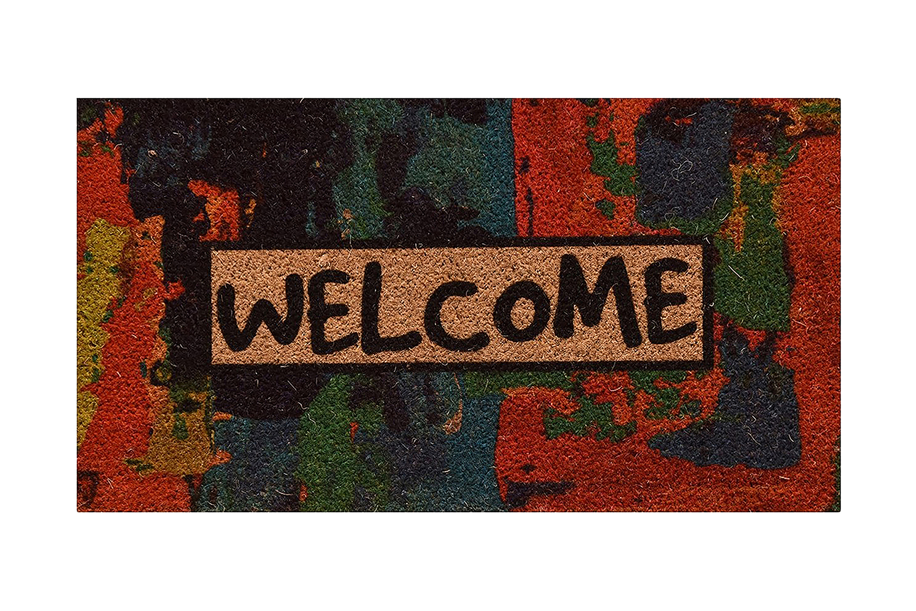 dörrmatta chilai 40x60 cm - pvc/multifärgad