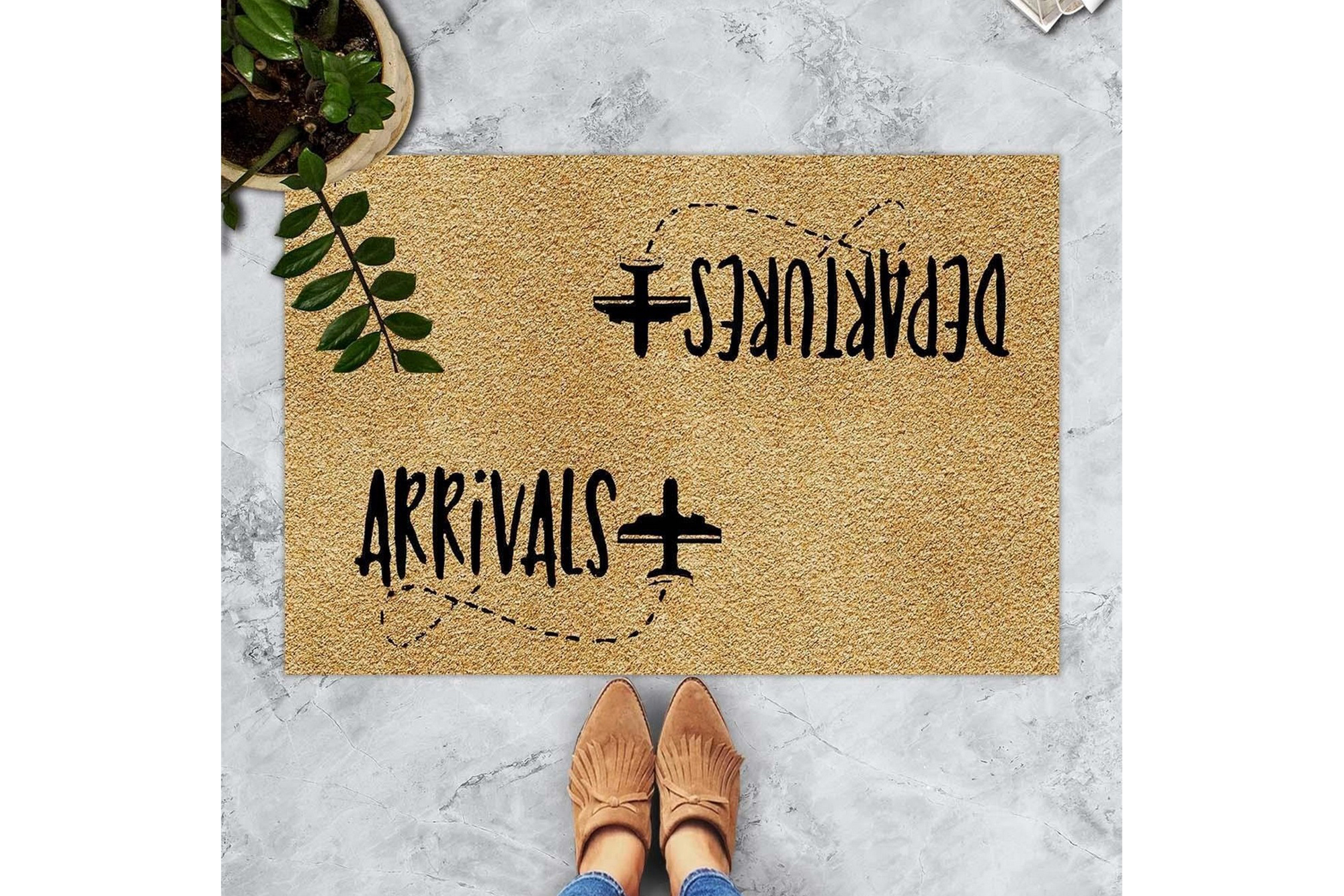 dörrmatta chilai 45x70 cm - pvc/multifärgad