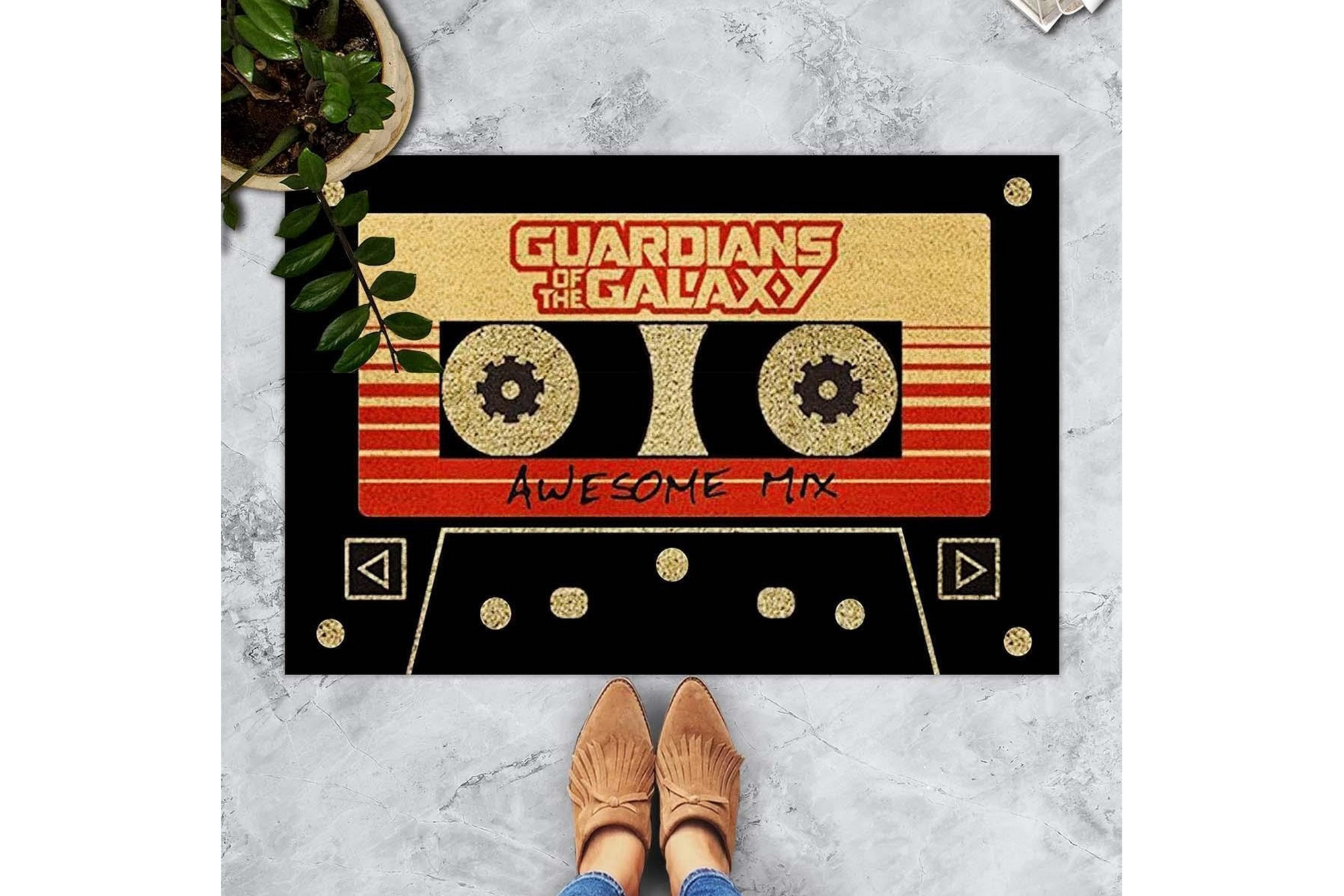 dörrmatta chilai 45x70 cm - pvc/multifärgad