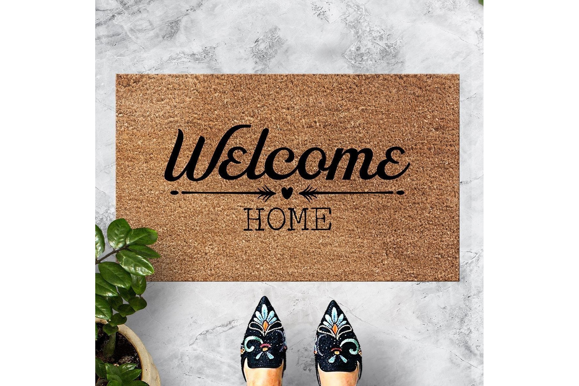 dörrmatta chilai 45x70 cm - pvc/multifärgad