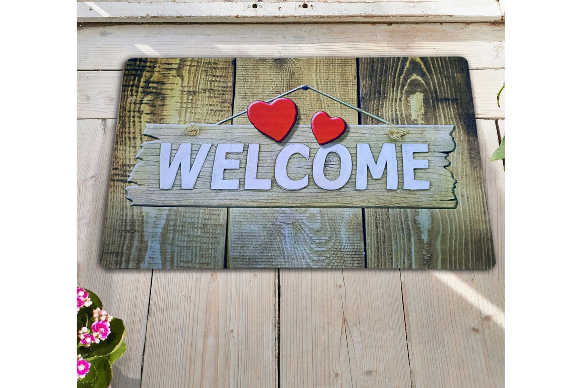 dörrmatta chilai 45x70 cm - pvc/multifärgad