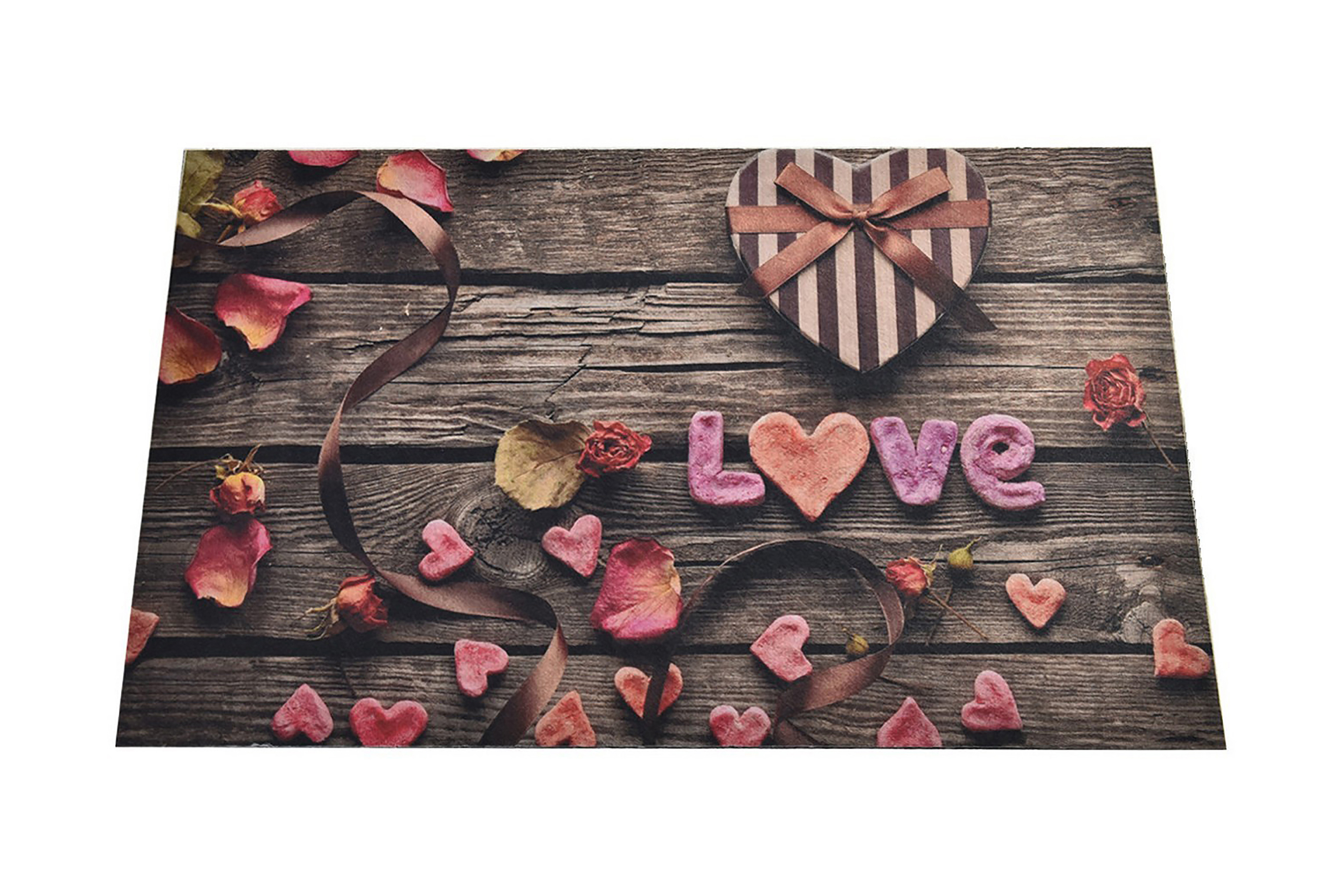 dörrmatta romantiline 45x70 cm - flerfärgad