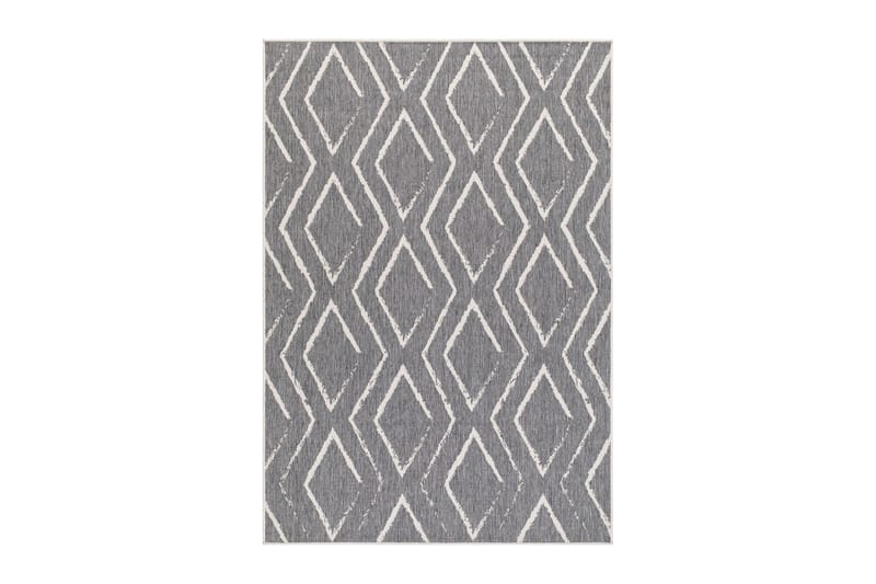 Havanna Romb Utomhusmatta 160x230 cm - Silver - Textil & mattor - Matta - Utomhusmatta