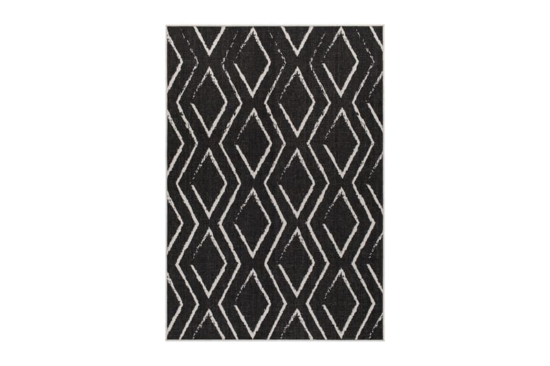 Havanna Romb Utomhusmatta 160x230 cm - Svart - Textil & mattor - Matta - Utomhusmatta